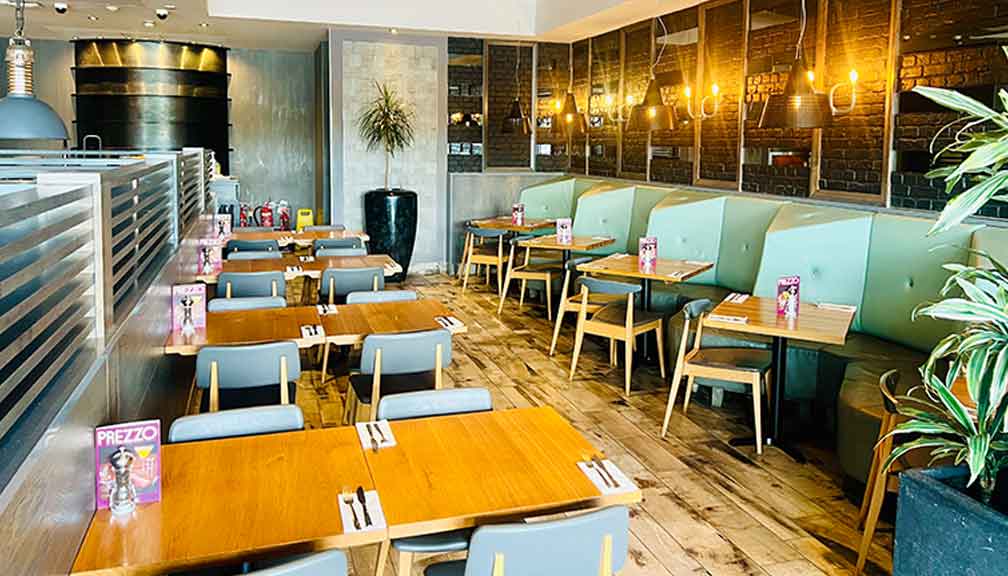 Italian restaurant in Wisbech | Prezzo Italian Restaurant