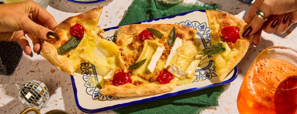Christmas Garlic Bread