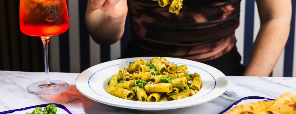 Rigatoni Pesto